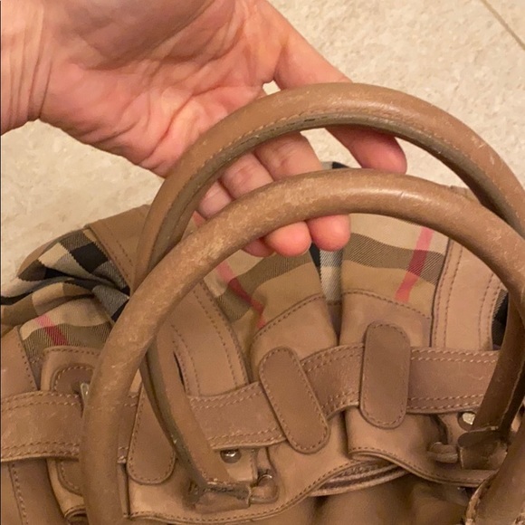 Burberry top handle purse - Picture 4 of 6